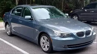 Последние кадры с BMW