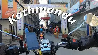 Embrace the Chaos on Kathmandu Roads - R.E. Classic 350