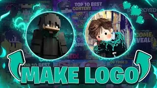 How Minecraft YouTubers Design Their Logos (Step-by-Step)💼