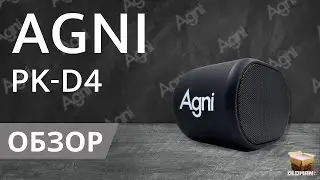 ОБЗОР AGNI PK-D4 | БЕСПРОВОДНАЯ МИНИ КОЛОНКА С BLUETOOTH 5.0
