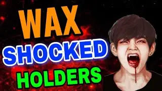 Wax Shocked News for Holders || WAXP  Price Prediction Today || Waxp Technical Analysis