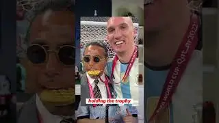 Salt Bae at the World Cup Final🏆