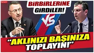 Özgür Özel and Fuat Oktay got into a fight! 
