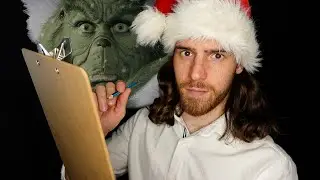 Sketching You But You're THE GRINCH (ASMR Roleplay)