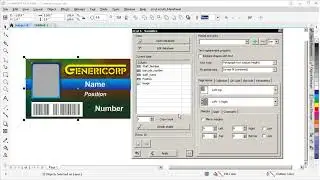 ecut 6 variable image and barcode