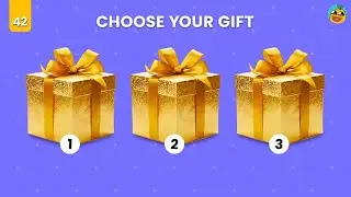 Choose Your Gift 🤩⏲️🎁🎁🎁 1 , 2, or 3 and find exciting surprises!