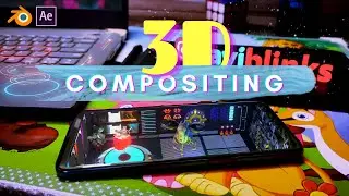 Exploring the World of 3D Compositing |Blender and After Effects
