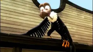 Student Work Buitre animated by David Cordero