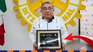 Entrega de PREMIO EN CLUB ROTARIO, Montejo 2024