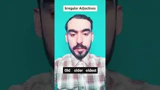Comparative & superlative degree || Irregular Adjectives 
