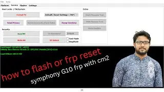 symphony G10 password and frp unlock 2022