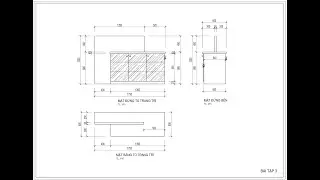 VĂN LANG BÀI TẬP AUTOCAD 3B