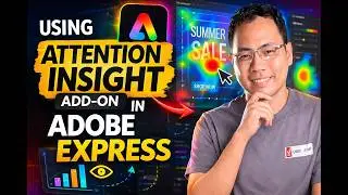 Using Attention Insight Add on in Adobe Express