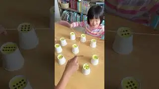 Count and Stack the Cups - Fun counting game for kids!