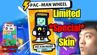 LIMITED edition ARCADE Skin *MYTHIC*, took me 100+ spins to get. | Stumble Guys