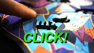 ASMR Wooden pieces falling into place with juicy CLICK! (oddly satisfying)