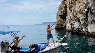 Скалолазание над морем. DWS в Крыму
