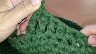 Учимся вязать столбики крючком❤