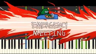 Among Us - Emergency Meeting Sound - Piano Remix