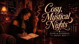 Witchy Café 🌙 Dreamy Psychedelic Folk | Sensual & Mystical 