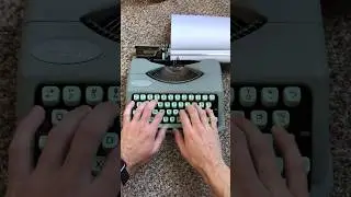 Type ❗️ on a Typewriter? 