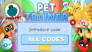 🐤ALL WORKING CODES🐤| Pet Trainer | Roblox