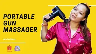 Masakit likod? walang tagahilot? #PortableGunMassager #gunmassager #shopee #titakoolotz #jonahzter
