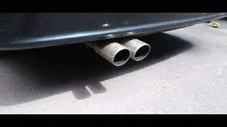 Benz w140 m120 motor exhaust sound