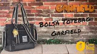 Bolsa Garfield Lançamento 2024 Em Nylon By Classebag