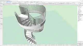 Archicad 21 Wendeltreppe GDL Archicad Geländer verwenden