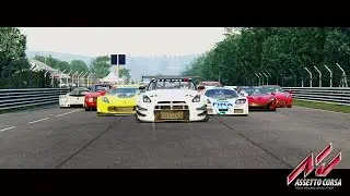 Assetto Corsa DreamPack1 DLC # All Cars on 2 Lap´s Nürburgring GP