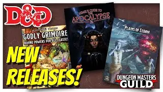 Azrael's Guide to the Apocalypse! Godly Grimoire! D&D New Releases 123 Dec 1-13, 2023