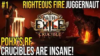 Path Of Exile - Crucible Owned Me! Pohx's Righteous Fire