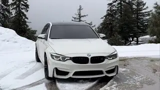 В ПОИСКАХ СНЕГА НА M3 F80