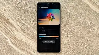 How To Change Screen Mode To Vivid Colors In Samsung Galaxy A42 5G