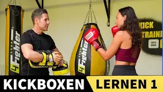 Julia lernt Kickboxen Teil 1 in Köln Bonn und Siegburg im Ckteam Kampfsport Gym