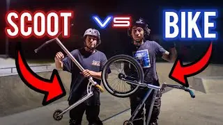 Scooter VS Bike! *￼Game of scoot *