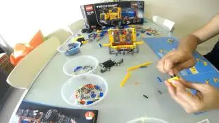 Lego Technic 42024 Container Truck Timelapse Build