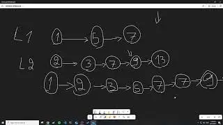 LeetCode 21. Merge Two Sorted Lists in Arabic/بالعربي