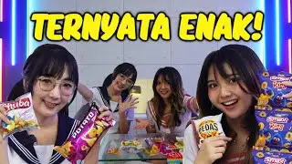 AJAK ORANG JEPANG ASLI COBAIN JAJANAN BOCIL INDONESIA!