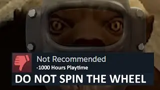 Spinning a wheel to decide our fate in Lethal Company...