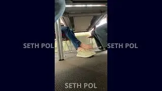 Asian shoeplay barefoot sneakers in library final part (FULL VIDEO IN DESCRIPTIONS)
