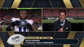Tom Brady’s LFG Player of the Game: Cowboys LB Micah Parsons | Week 1 DIGITAL EXCLUSIVE