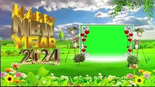 2024 happy new year green screen effects / happy new year 2024 @ranacomenti