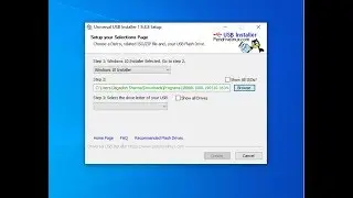 How To Make Windows 10 x64 Build 18898 ISO File Bootable USB - Universal USB Installer