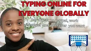 Pay direct, No PayPal, No Talking, Typing Online as a Beginner  from Home Free for Everyone