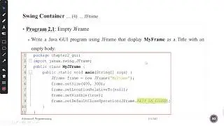 Lecture 12: GUI in Java ~ JFrame | by Ayana Olika