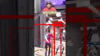 Wallhacking and aimboting in fortnite 😨🤫
