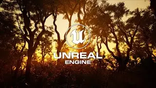 Trees Vol. 4 - Wind Demo - Sunset - Unreal Engine 4.26 (4K)