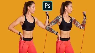 How to Add Tattoo to a Person Arm in M M photoshop tutorials